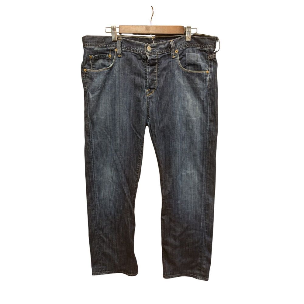 Citizens Of Humanity Jeans Mens 38X31 Blue Medium Wash Evans Relax‎ Straight USA